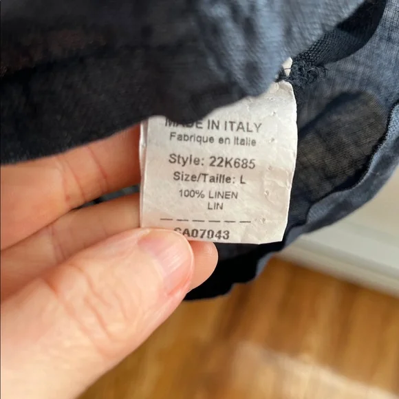 100% linen blazer - Picture 3 of 8